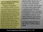 Supper Friends. Austin American Statesman (01-31-13)